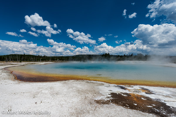 Photography by Marc Moles le Bailly - Colors - Blue And Yellow Stone