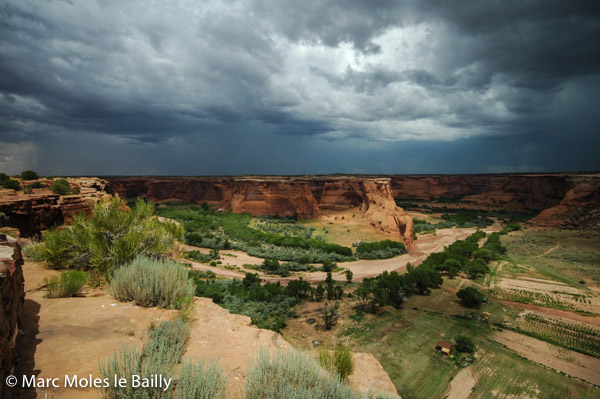 Photography by Marc Moles le Bailly - North America - Chelly Canyon