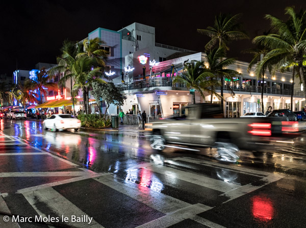 Photography by Marc Moles le Bailly - North America - Pickup In The Rain