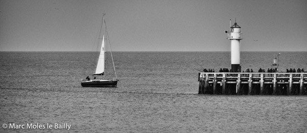 Photography by Marc Moles le Bailly - Rivages - Nieuwpoort Pier IV