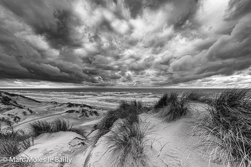 Photography by Marc Moles le Bailly - Rivages - Clouds Over Sint Andre