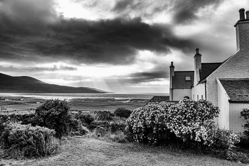 Photography by Marc Moles le Bailly - Scotland - Rain On The Bay